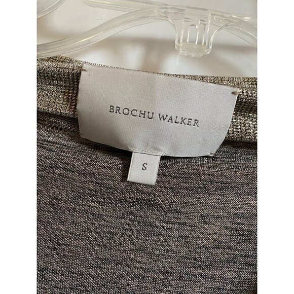 Brochu Walker Cowl Neck Sleeveless Nova Top + Rita Pull On Jogger Gold NWOT - Picture 7 of 13